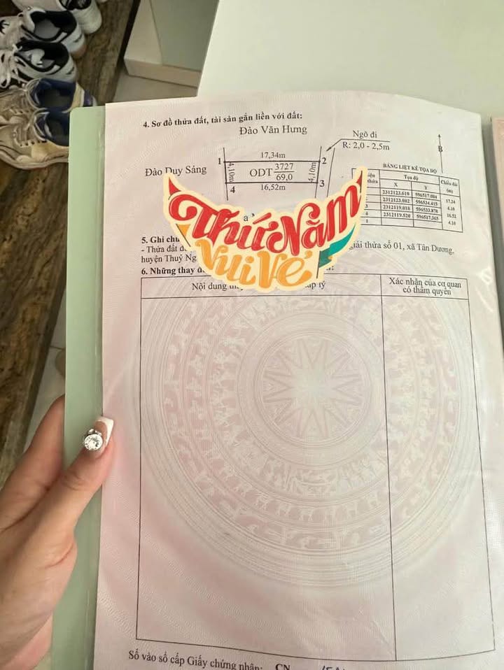 Đất nền An Dương, Hải Phòng - 65m² - Sổ đỏ sẵn, ô tô vào đất