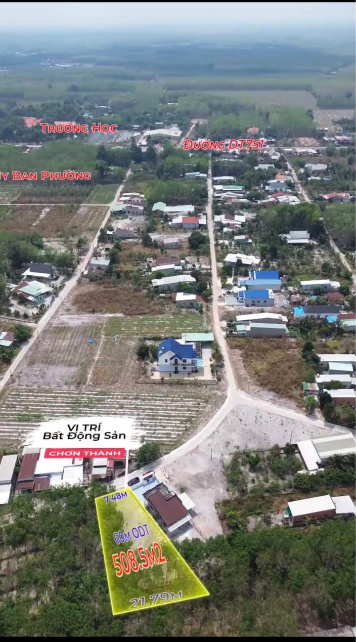 Đất Nền Minh Hưng 508m² 780 Triệu - Tiềm Năng Tăng Giá Vượt Trội!