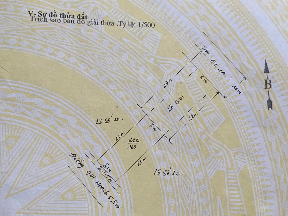 Đất thuê Quốc lộ 1 Lộc Điền 160m² - Hạ tầng hoàn thiện