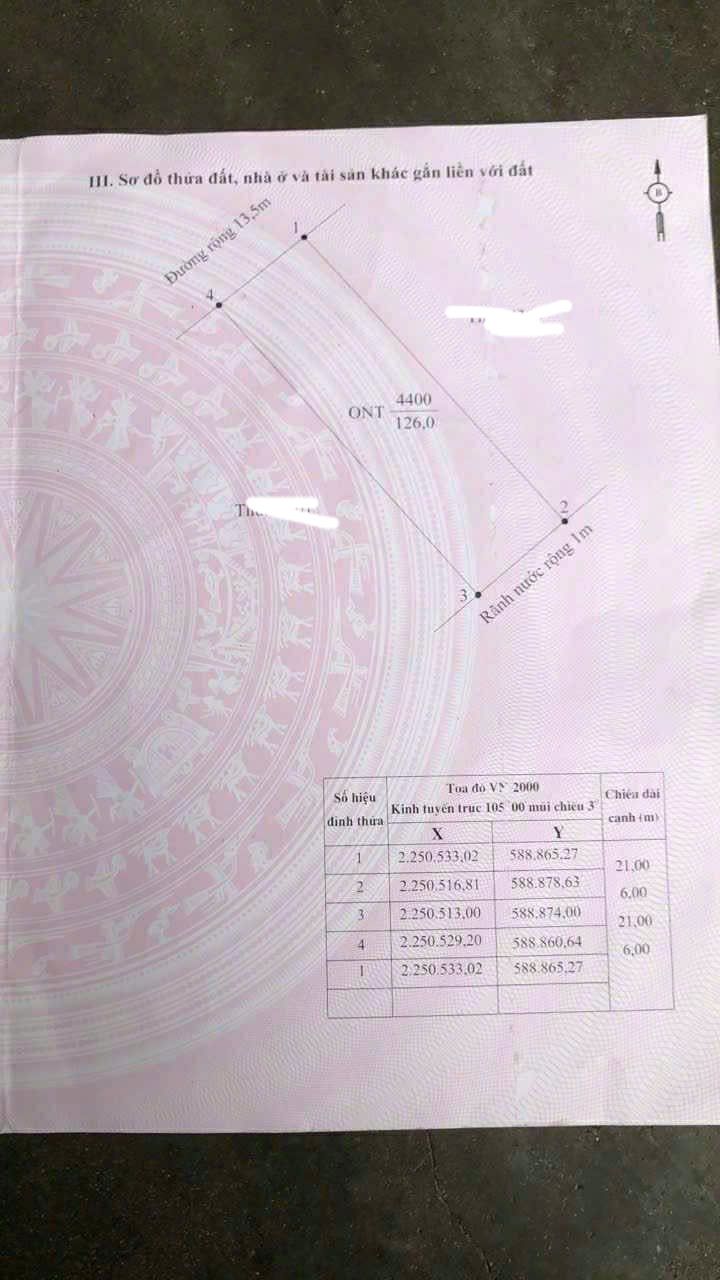 Đất nền Gia Vượng, Gia Viễn 126m² - Sổ đỏ chính chủ