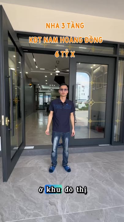 Nhà 3 Tầng Mới Xây Khu Đô Thị Nam Hoàng Đồng - 100m², 4PN, 6 Tỷ