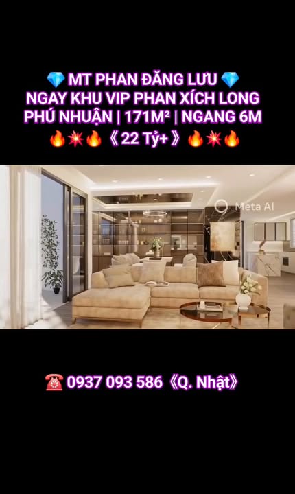 Nhà phố Phan Xích Long 171m² - Mặt tiền kinh doanh