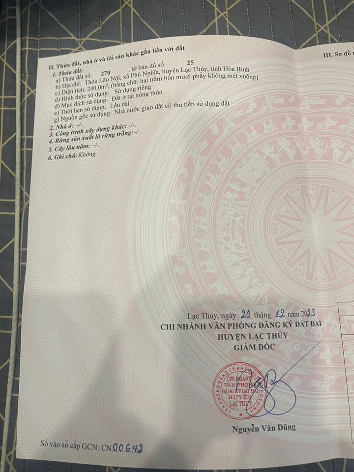 Đất Vàng Mỹ Đức - 240m² 2 Mặt Tiền, Ngay Trung Tâm Du Lịch Chùa Tiên, Giá 4.2 Tỷ