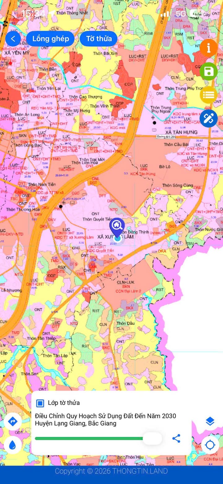 Bán đất Lạng Giang 360m² - Mặt tiền 16m, gần KCN Tân Hưng, tiềm năng sinh lời cao