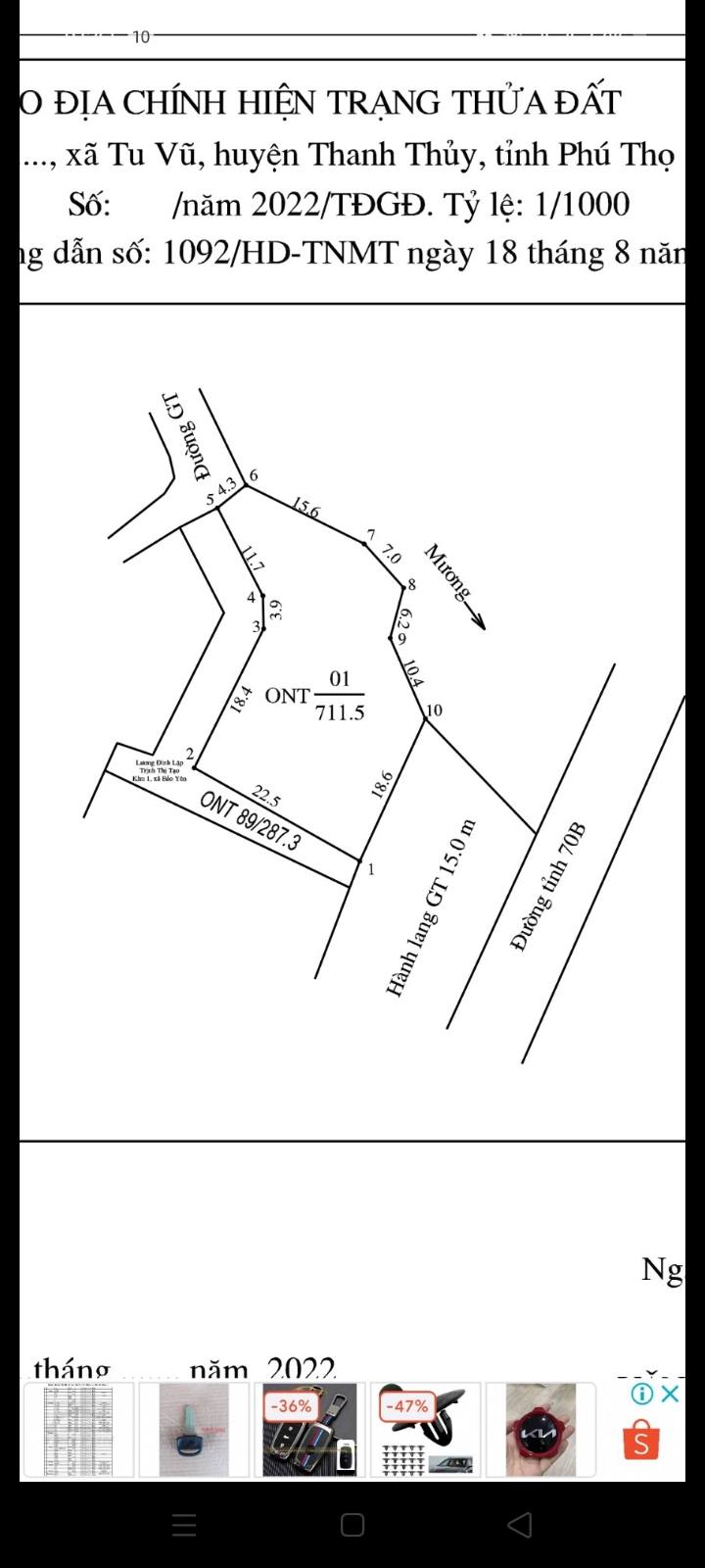 Đất Nền Thanh Thủy 1000m² 2.x Tỷ - Sổ Đỏ Chính Chủ