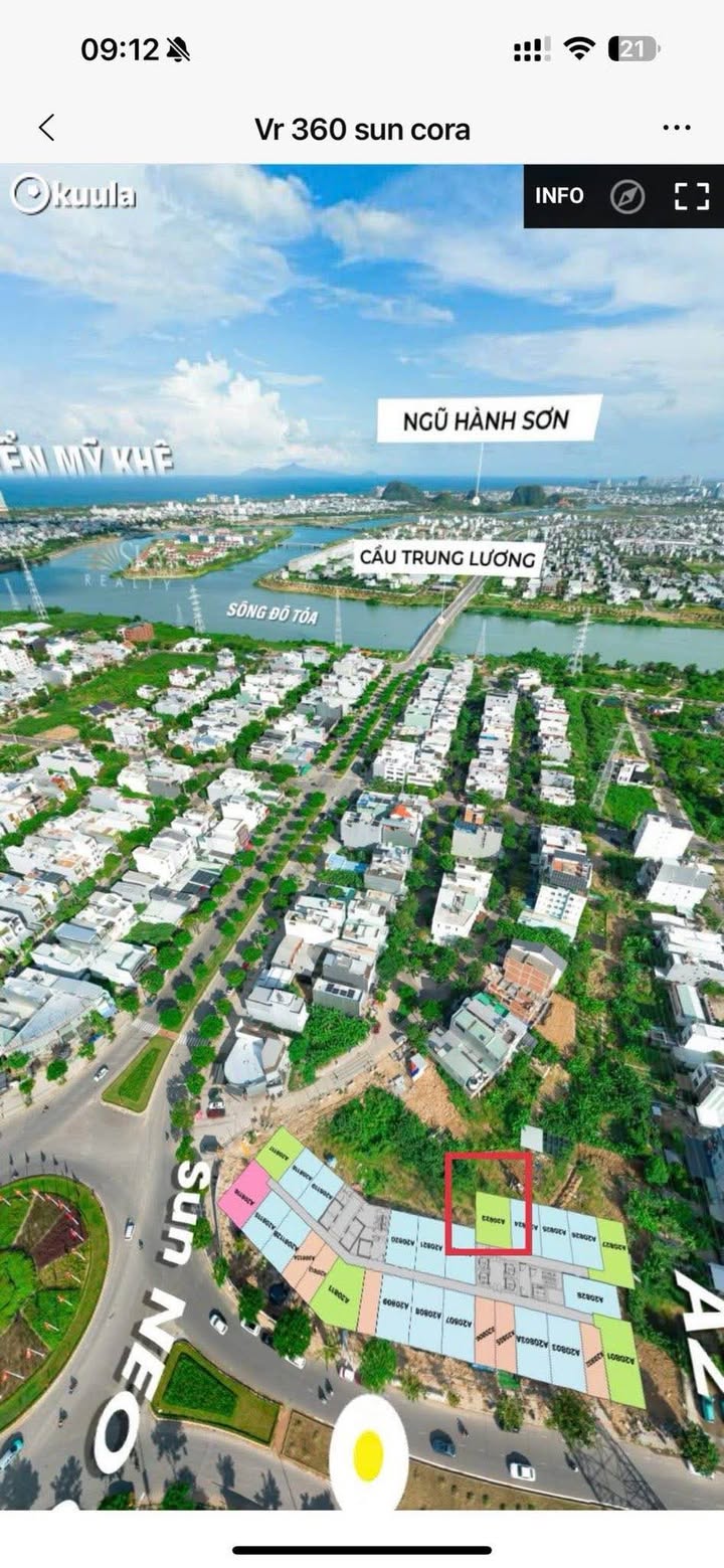 Căn hộ Cora Tower 66m² Đà Nẵng - Hướng tốt đón nắng!