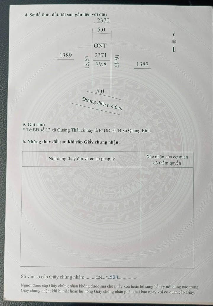 Đất nền 80m² Sầm Sơn - Sổ đỏ chính chủ, gần biển giá 700 triệu!