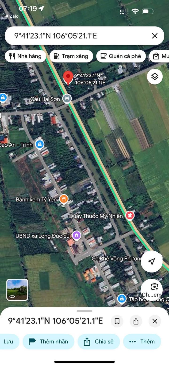 Đất Nền Mặt Tiền QL Nam Sông Hậu, Sóc Trăng - 630m² Giá Tốt