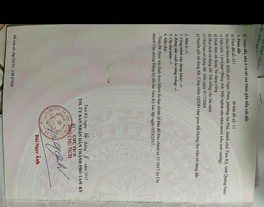 Đất Trồng Cây Lâu Năm Mặt Tiền Lê Thánh Tông, Đà Nẵng - 1600m² Giá 2.2 Tỷ