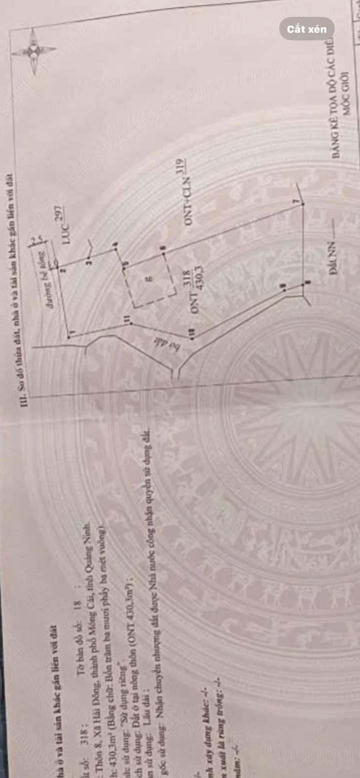 Đất nền Móng Cái 430m² - Sổ đỏ chính chủ, sát QL18A!