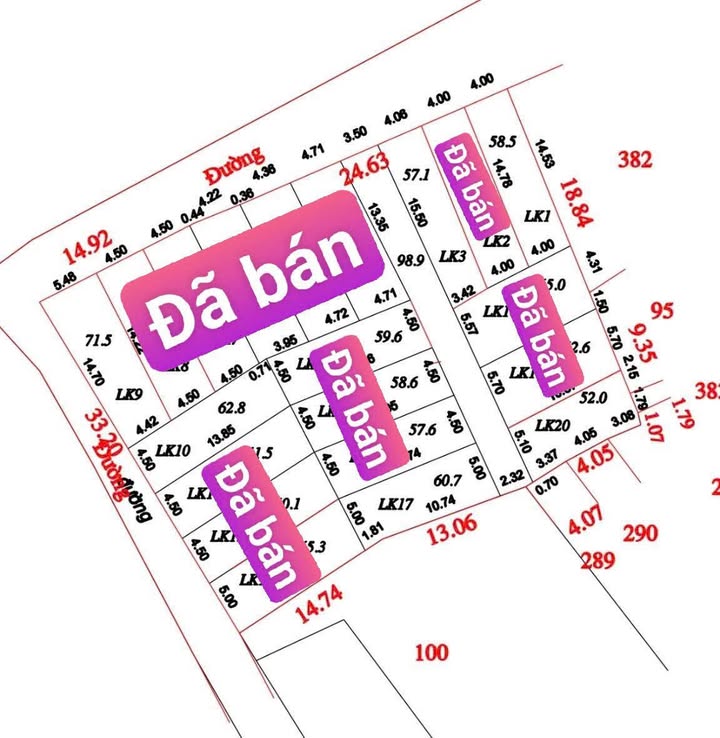 Đất nền Dương Quang Mỹ Hào 60m² giá 1 tỷ - Sổ đỏ chính chủ
