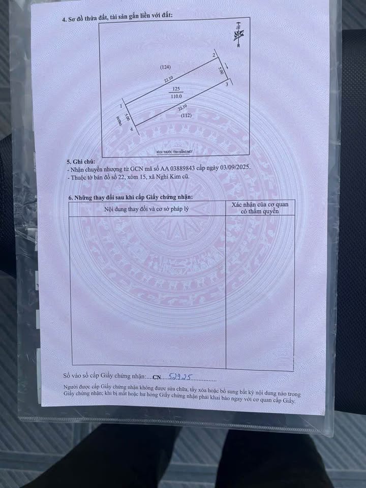 Bán đất Nghi Kim 110m² - Sổ hồng sẵn, gần Cầu vượt