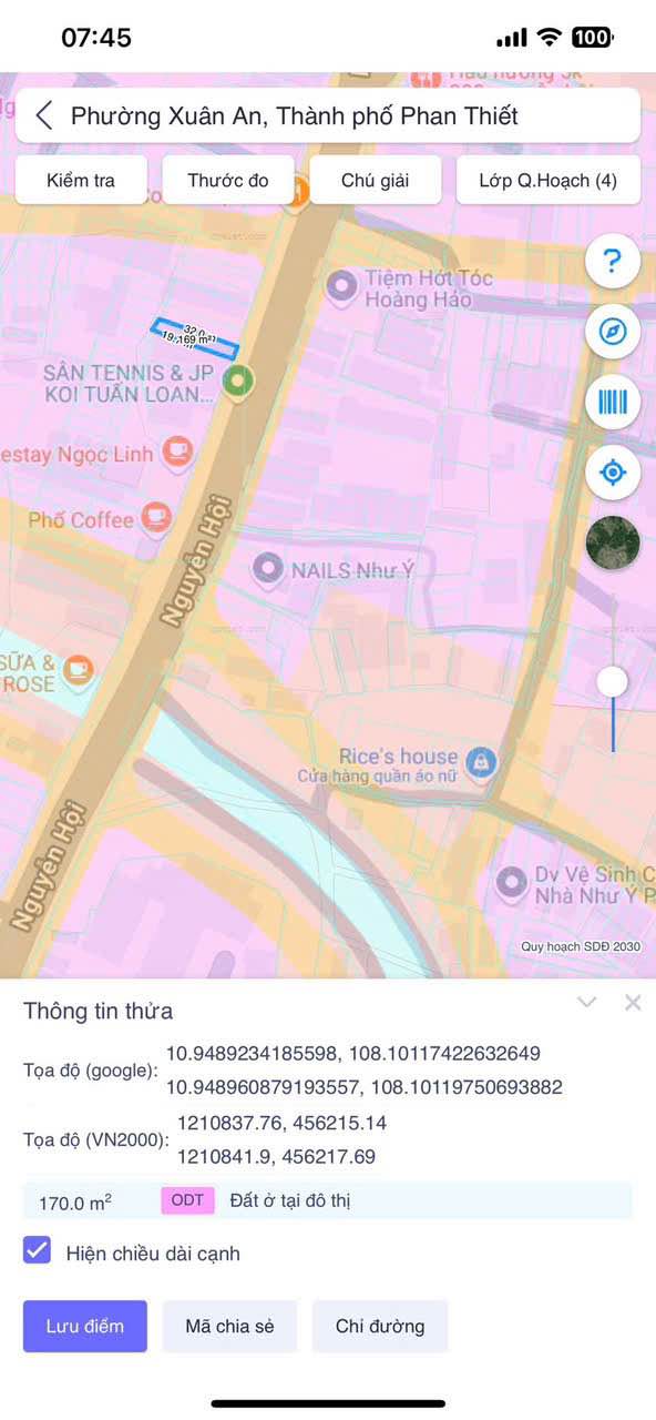 Nhà mặt tiền Nguyễn Hội Phan Thiết 170m² - Vị trí kinh doanh đắc địa