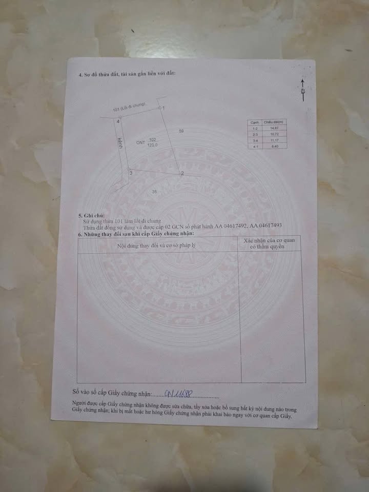 Đất nền Sơn Lôi, Bình Xuyên 120m² giá 1.8 tỷ - Sổ đỏ chính chủ!