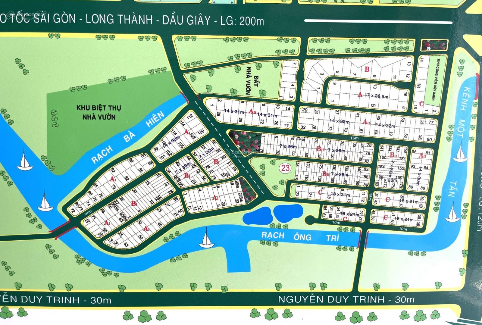 Đất nền KDC Đại học Bách khoa, Nguyễn Duy Trinh - Sổ đỏ sẵn, giá từ 57tr/m²