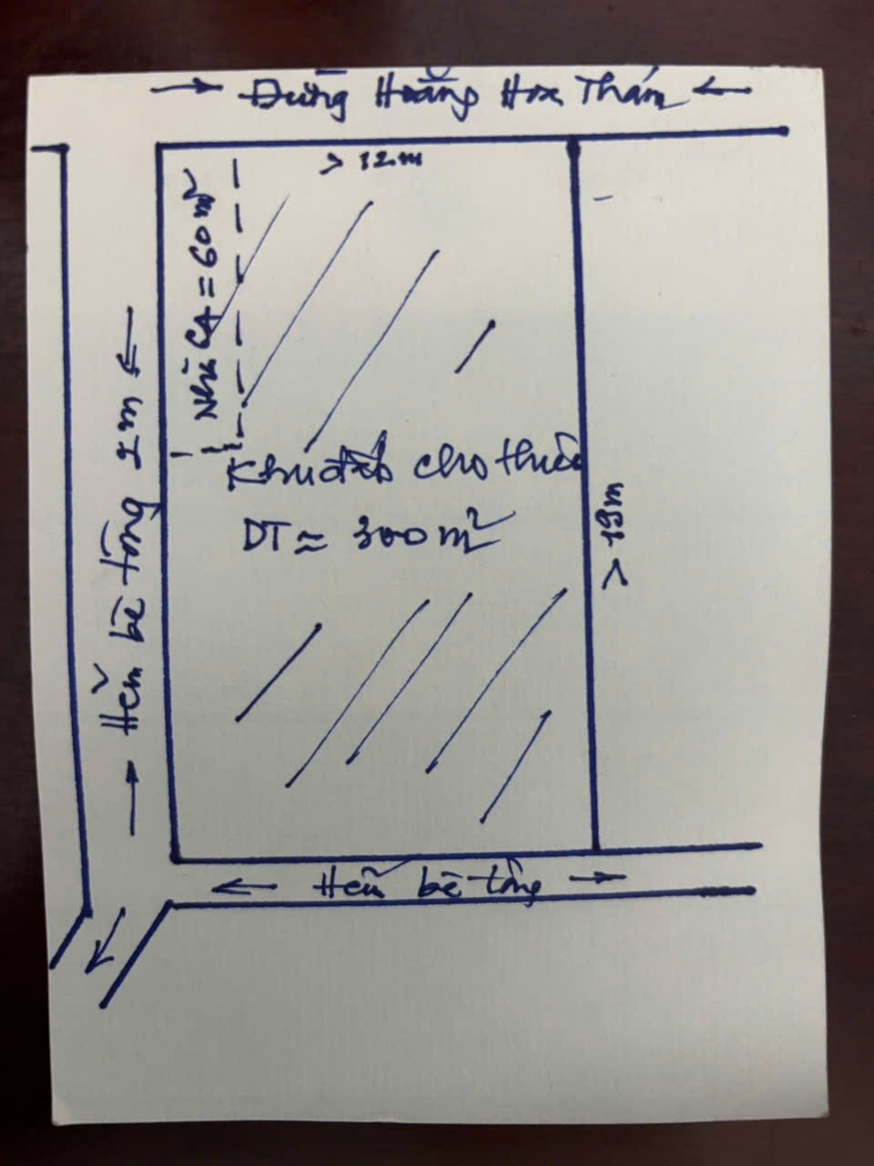 Mặt Bằng 300m² Hoàng Hoa Thám, Dĩ An - Kinh Doanh Sầm Uất