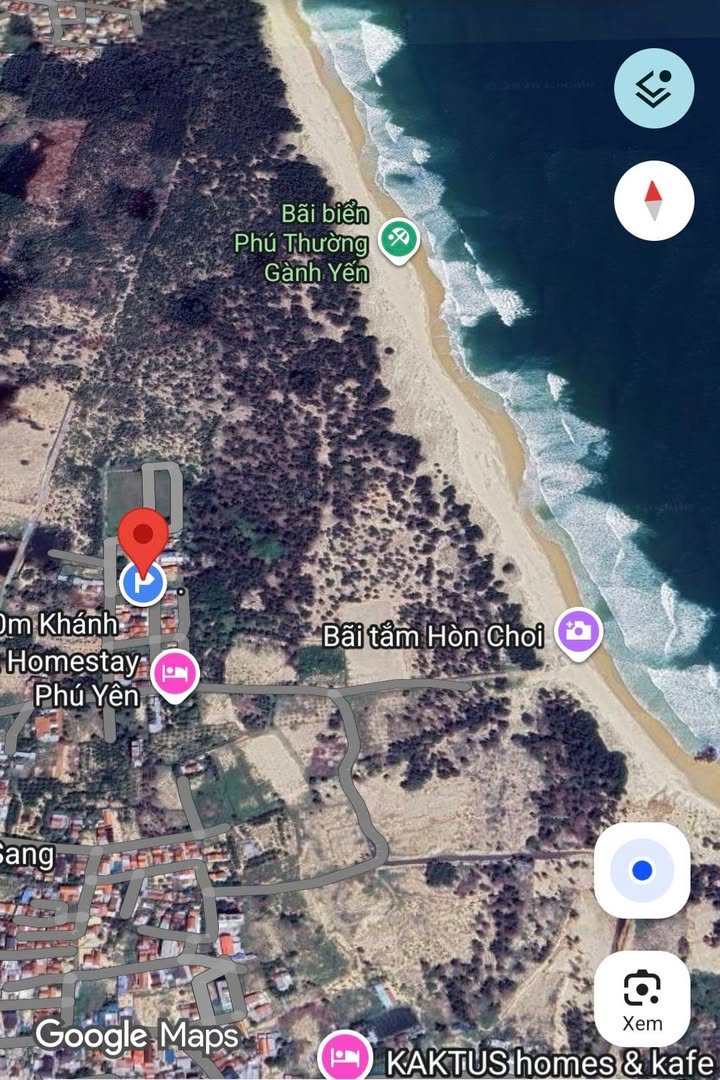 Đất nền Bãi Mỏm Chóy Tuy An 105m² - Đường lớn 5m, tiềm năng sinh lời!