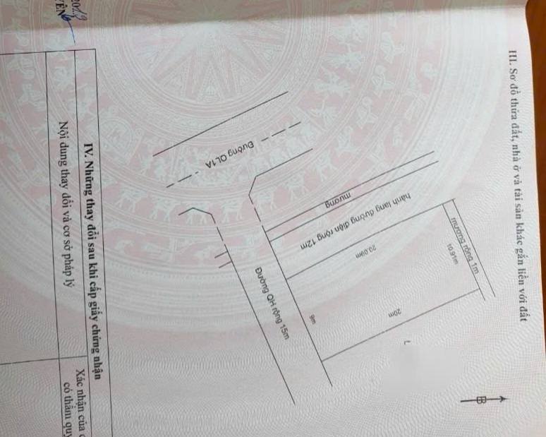 Đất thổ cư 199m² Cẩm Xuyên, Hà Tĩnh - Sổ đỏ sẵn sàng, giá tốt