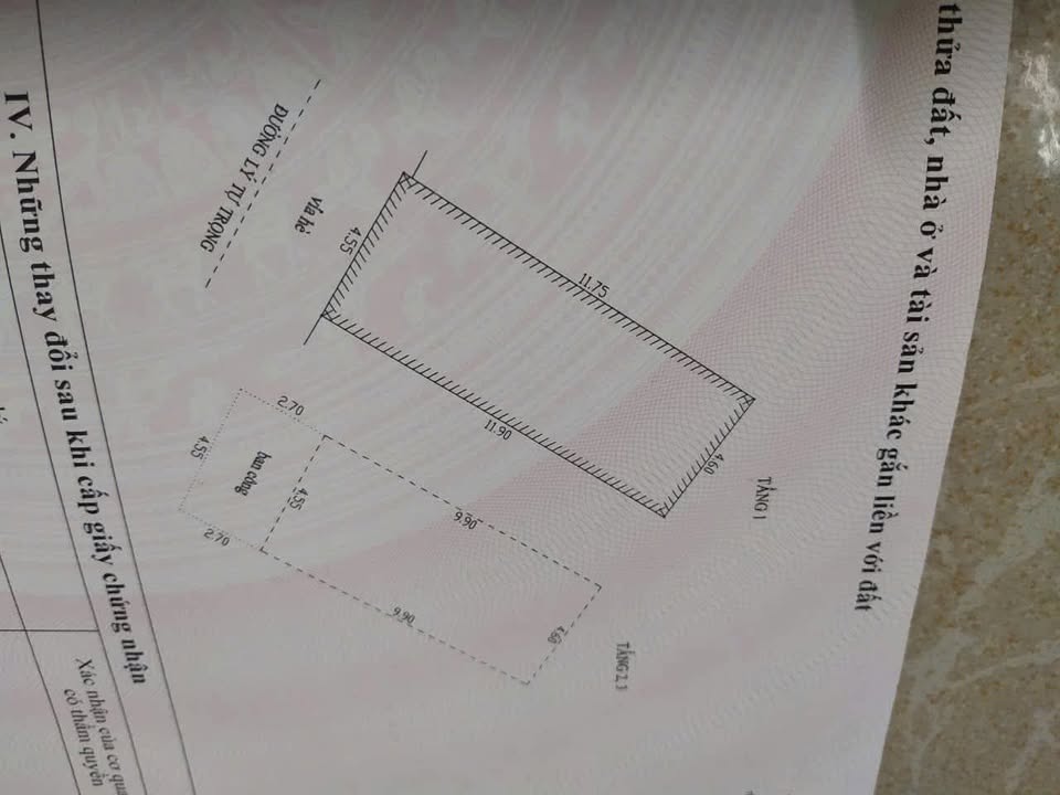 Nhà phố Lý Tự Trọng, Hải Châu 54.1m² - Mặt tiền kinh doanh đắc địa!