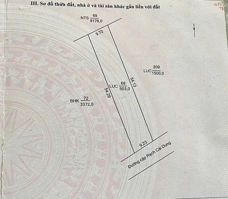 Đất nền Mỹ Thạnh, Long Xuyên 503m² - Tiềm năng tăng giá vượt trội!