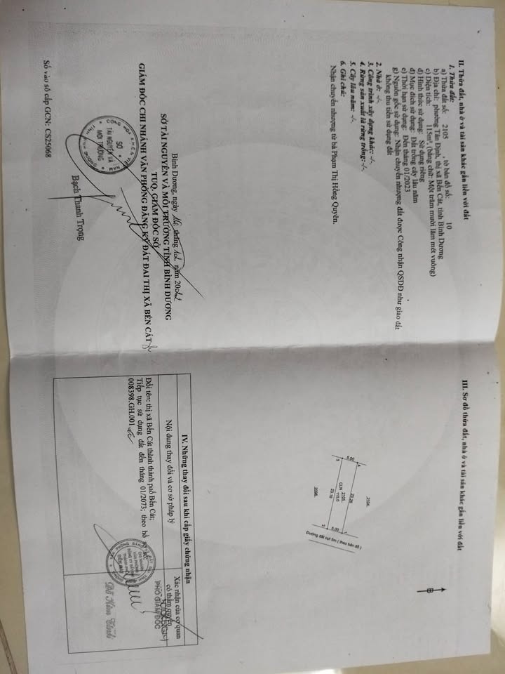 Đất nền Tân Định, Quận 1 115m² - Tiềm năng tăng giá vượt trội!