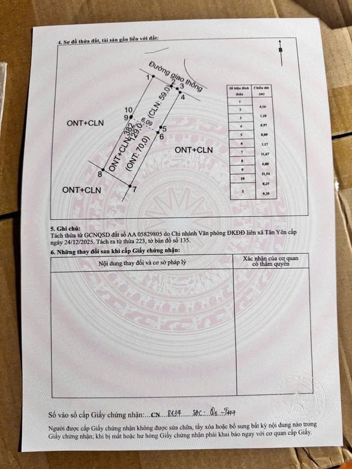 Đất Nền Ngọc Thiện, Bắc Giang 129m² - Sổ Hồng Sẵn Sàng