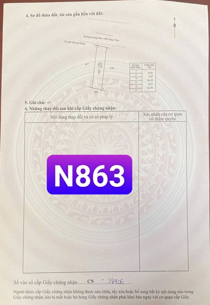 Đất nền Phường Thành Nhất BMT 166m² giá 2.68 tỷ - Sổ đỏ chính chủ