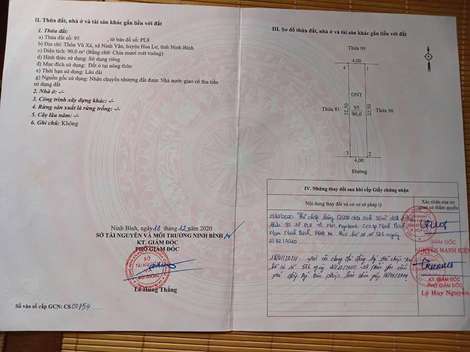 Đất nền Hoa Lư 90m² Sổ đỏ chính chủ - Tặng nhà ở ngay!