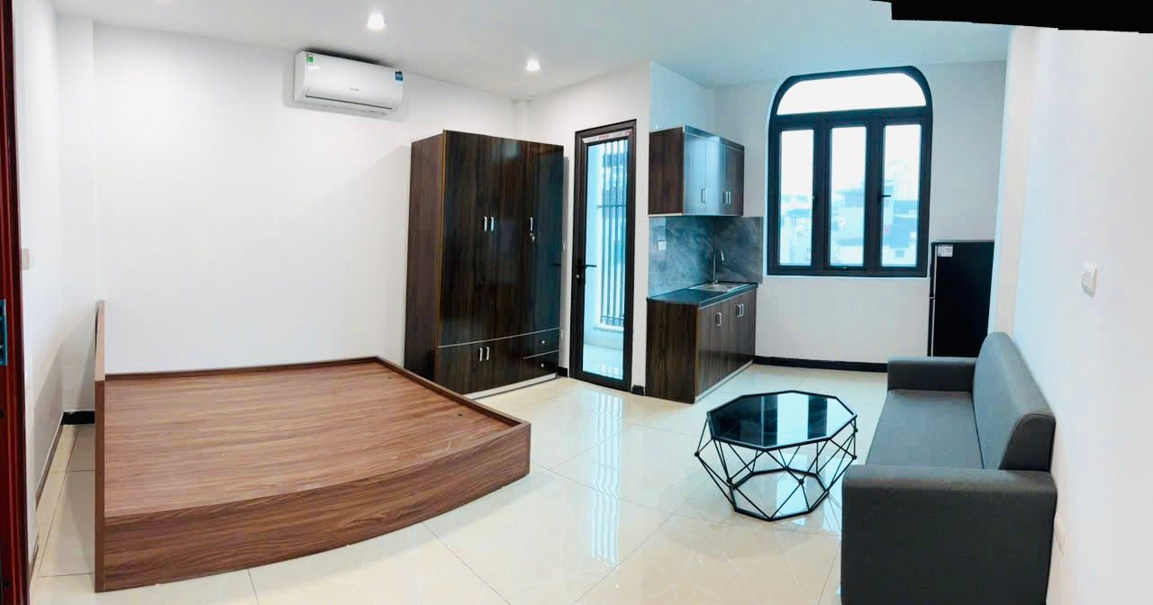 Cho thuê Studio Mễ Trì 40m² - Tòa mới, Full nội thất, Giờ tự do