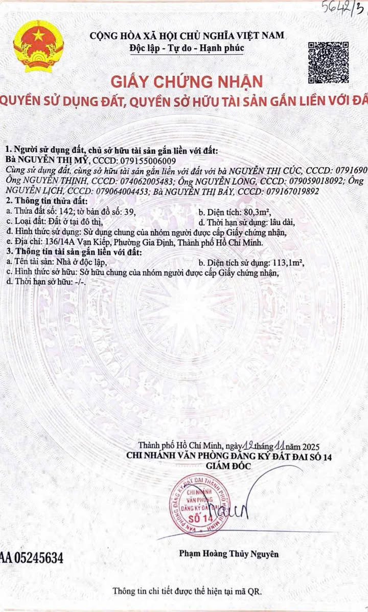 Nhà Hẻm Xe Hơi Vạn Kiếp, Bình Thạnh - 81m² Nở Hậu, 5 Tầng, Giảm 1 Tỷ!