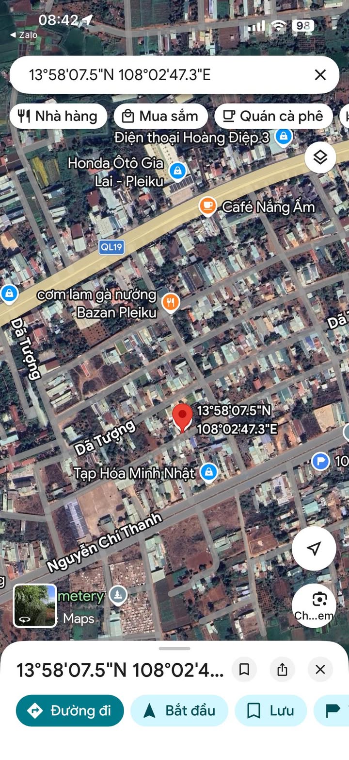 Bán Đất Hẻm Dã Tượng Pleiku 110m² - Sổ Đỏ Thổ Cư, Giá Rẻ Nhất