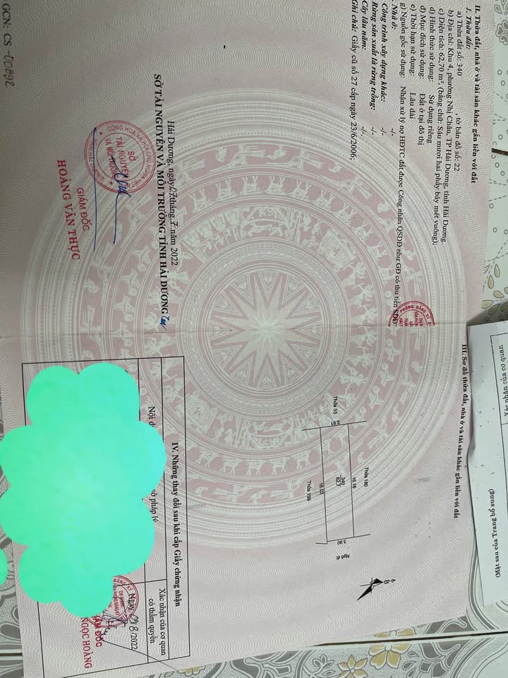 Đất nền Phường Nhị Châu 63m² giá 2 tỷ - Sổ đỏ chính chủ!