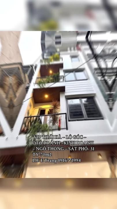 Nhà phố Thái Hà Đống Đa 70m² - Mặt tiền kinh doanh sầm uất!