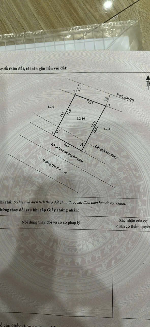 Đất nền Vĩnh Hòa - Đông Triều 147.5m² Sổ đỏ chính chủ