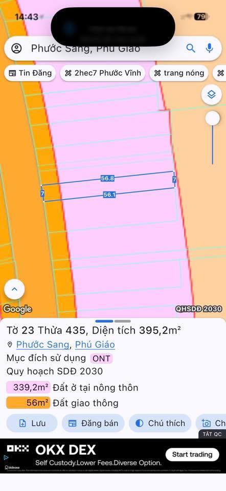 Đất nền Thành Phố Thủ Đức 392m² - Đất thổ cư 100%!