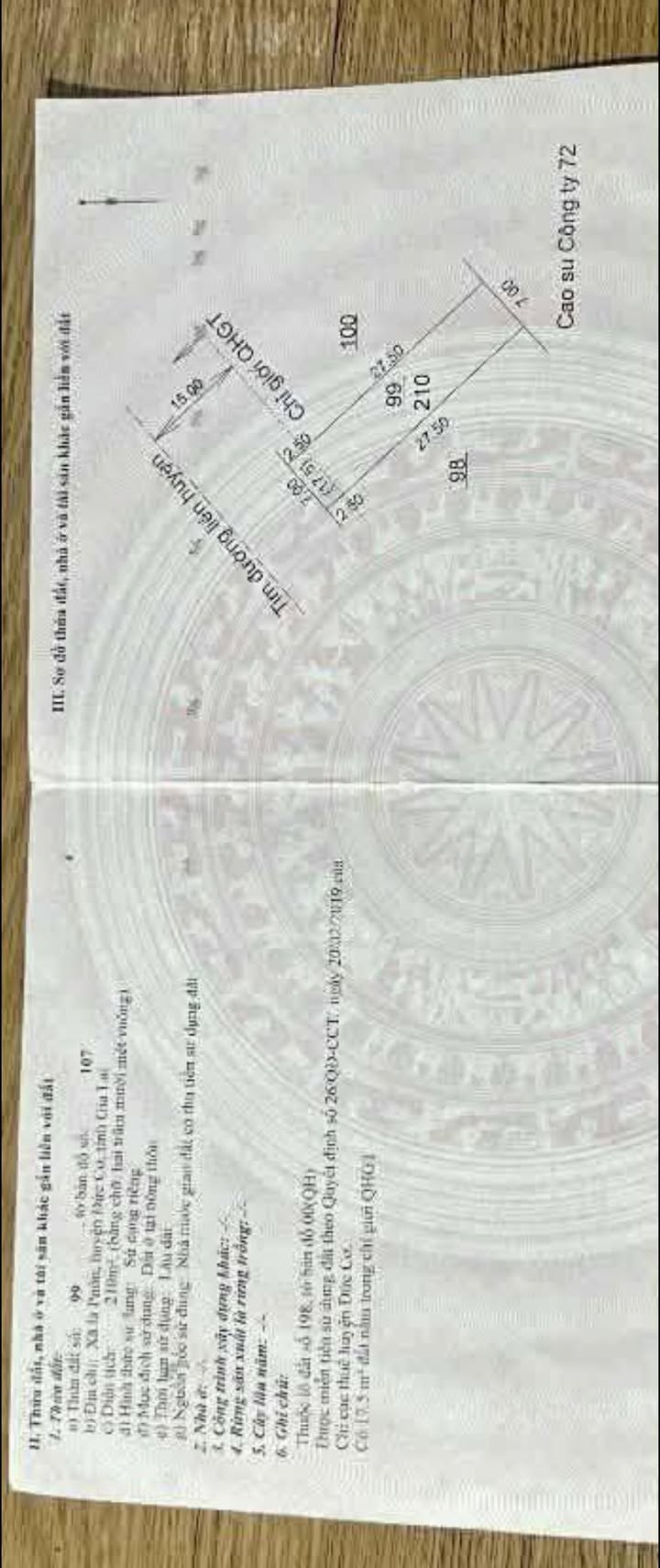 Đất nền Huyện Đức Cơ, Gia Lai 224m² - Sổ đỏ chính chủ!