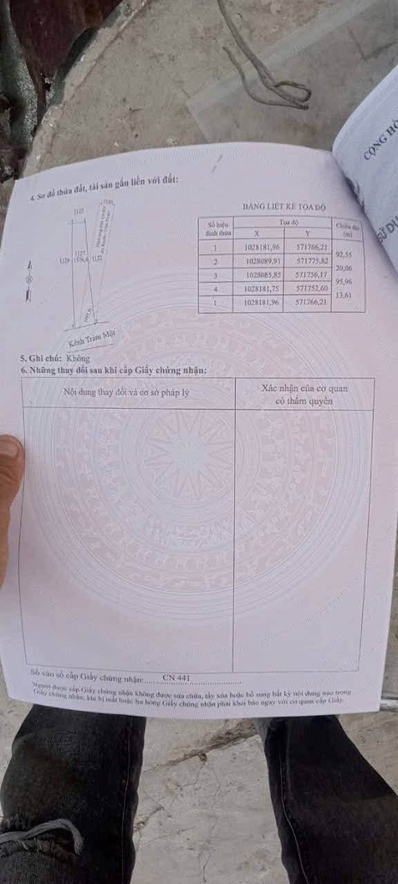 Đất Vườn 1920m² Xã Hồ Thị Kỷ, Cà Mau - Giá Đầu Tư 2 Tỷ