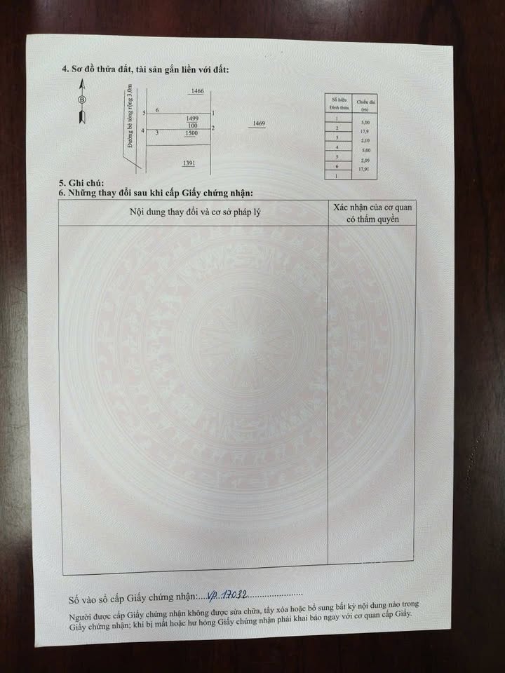 Bán đất Cẩm Thanh Hội An 100m² giá 3 tỷ - Sổ đỏ chính chủ