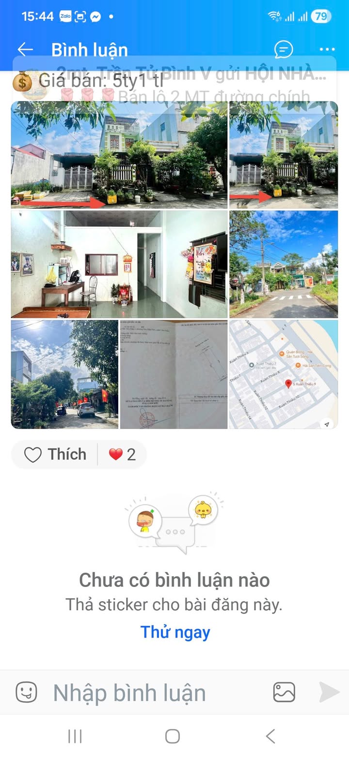 Đất nền Xuân Thiều 9 Đà Nẵng 100m² 5,1 tỷ - Tiềm năng tăng giá