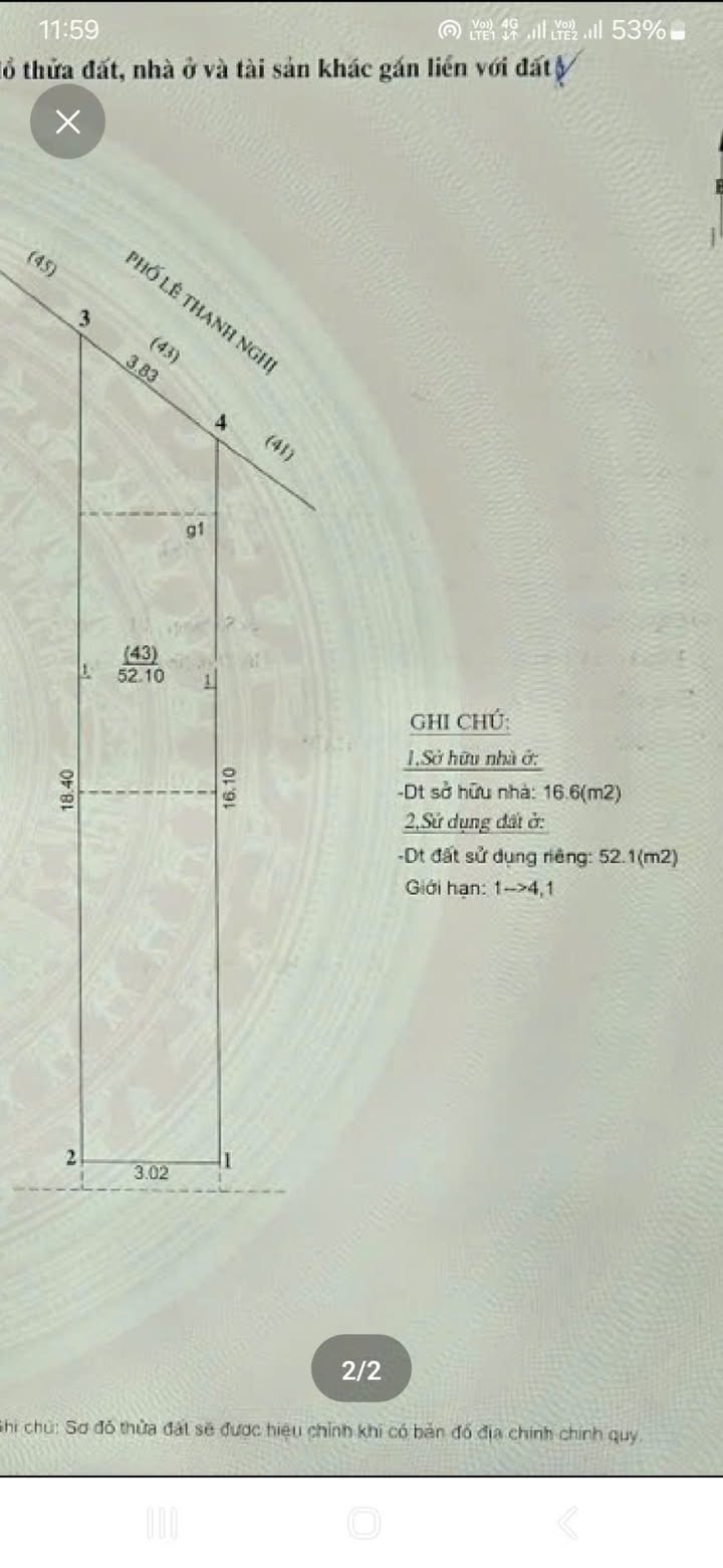 Bán nhà mặt phố Lê Thanh Nghị 52m² 25.5 tỷ - Kinh doanh đắc địa