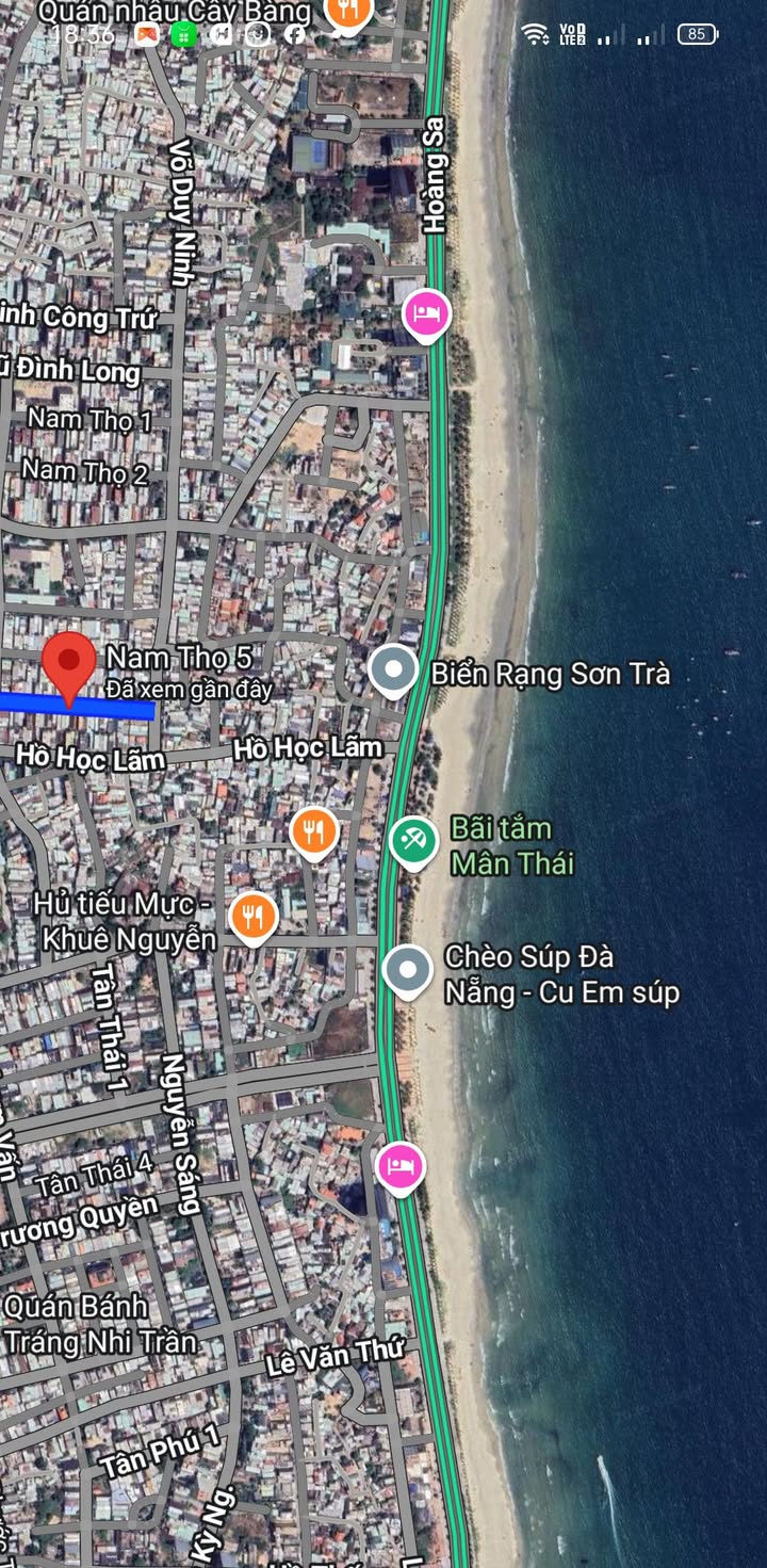 Nhà Mặt Tiền Nam Thọ 5, Sơn Trà (81m²) - Cách Biển 200m, Giá 7.8 Tỷ