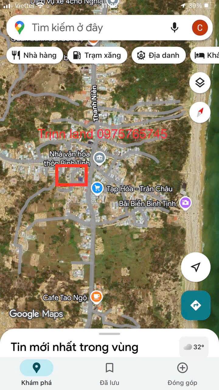 Đất Nền 500m² Mặt Tiền Ngã Tư Thanh Niên - Bình Minh, Sổ Hồng Sẵn Sàng