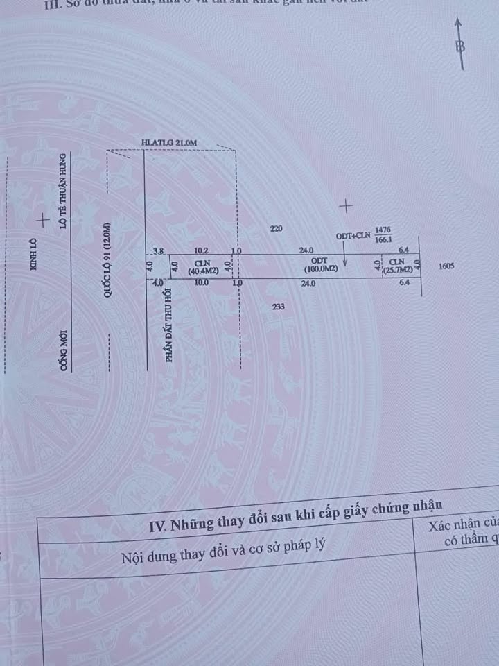 Đất nền Mặt tiền QL91, Thuận Hưng, Thốt Nốt 100m² - Tiềm năng tăng giá