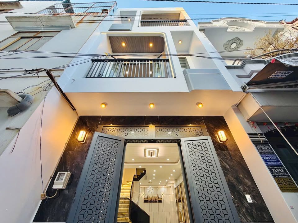 Nhà 4 Tầng Mới Xây Đường Tân Trụ, Tân Bình - Gần Ga T3, Sân Bay