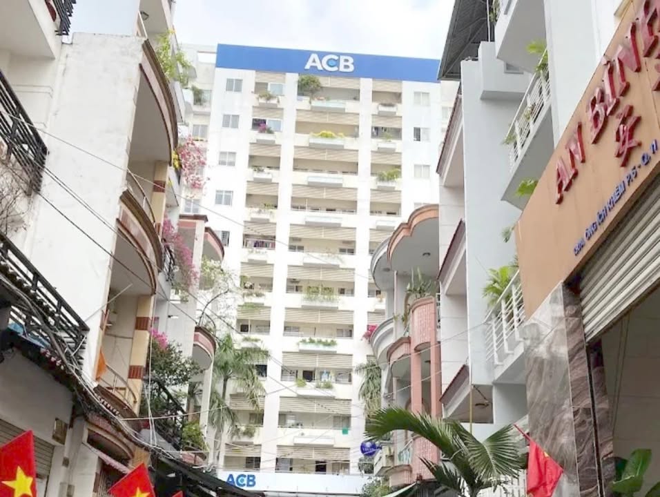 Chung Cư ACB Ông Ích Khiêm Q11 - 72m² 2PN Sổ Hồng Riêng - 4.5 Tỷ