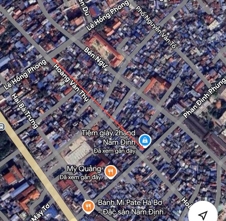 Nhà Phố Hoàng Văn Thụ Nam Định 137m² - Mặt tiền kinh doanh đắc địa!