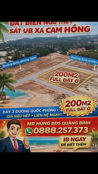 Đất Biển Ngư Thủy 200m² - Sổ Đỏ Thổ Cư, Giá Đầu Tư