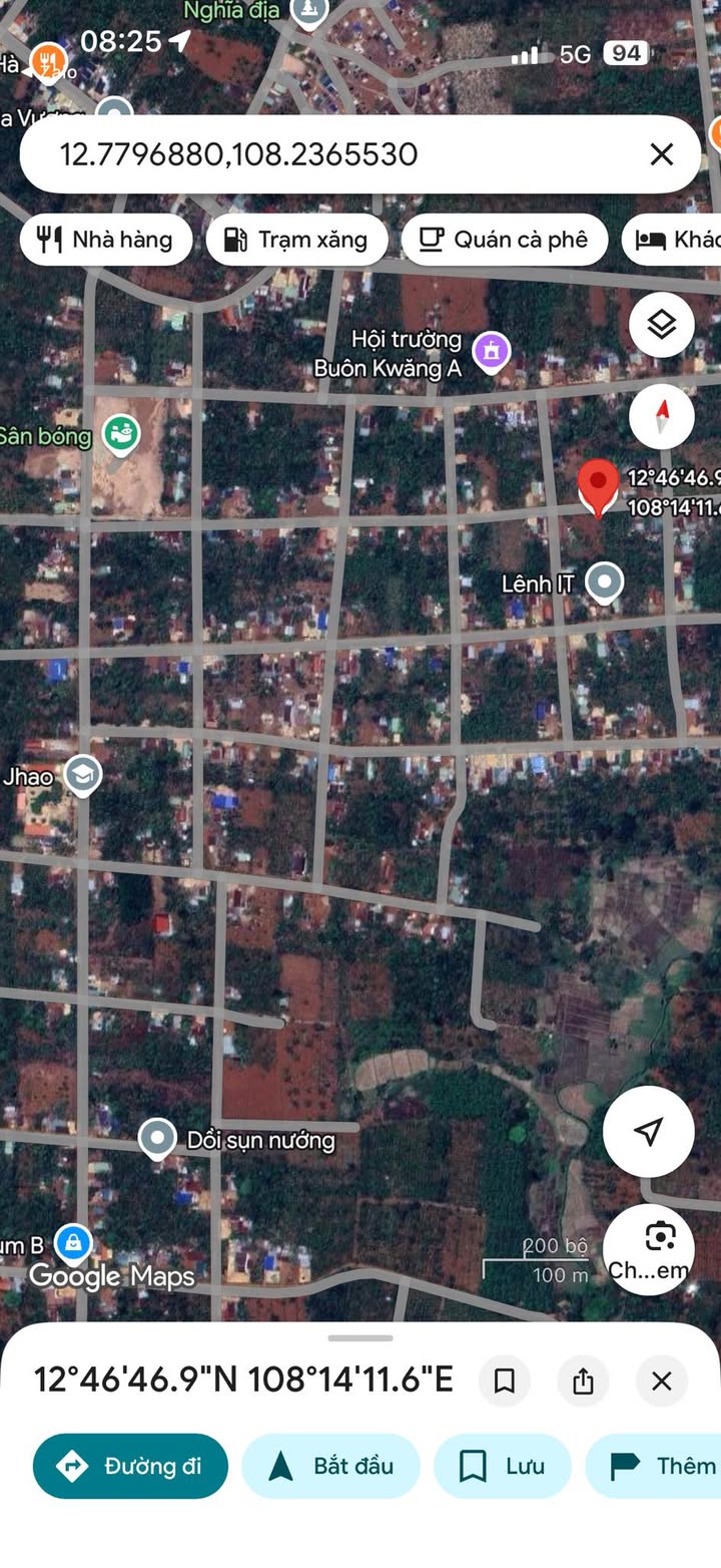 Đất Nền Cư Bao, Đắk Lắk 150m² - Sổ Đỏ Vuông Vắn, Giá Đầu Tư