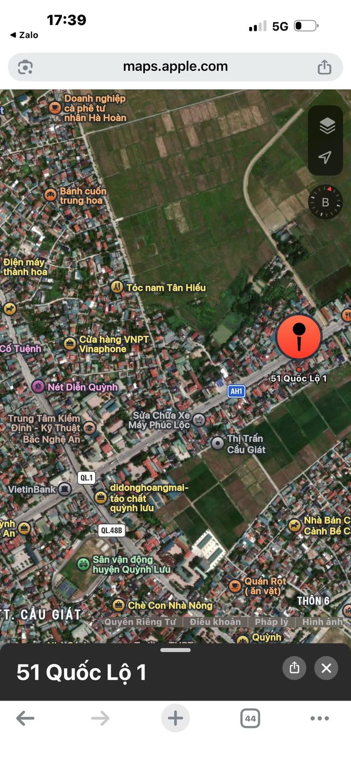 Đất nền Cầu Giát 188m² - Sổ đỏ chính chủ, sẵn nhà ở ngay!