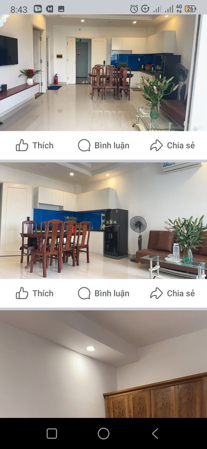 Căn hộ Melody Vũng Tàu 53m² 2.65 tỷ - View đẹp sẵn ở
